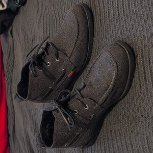 Authentic Gucci Men's Black High-Top Shoes Boots Size 11.5